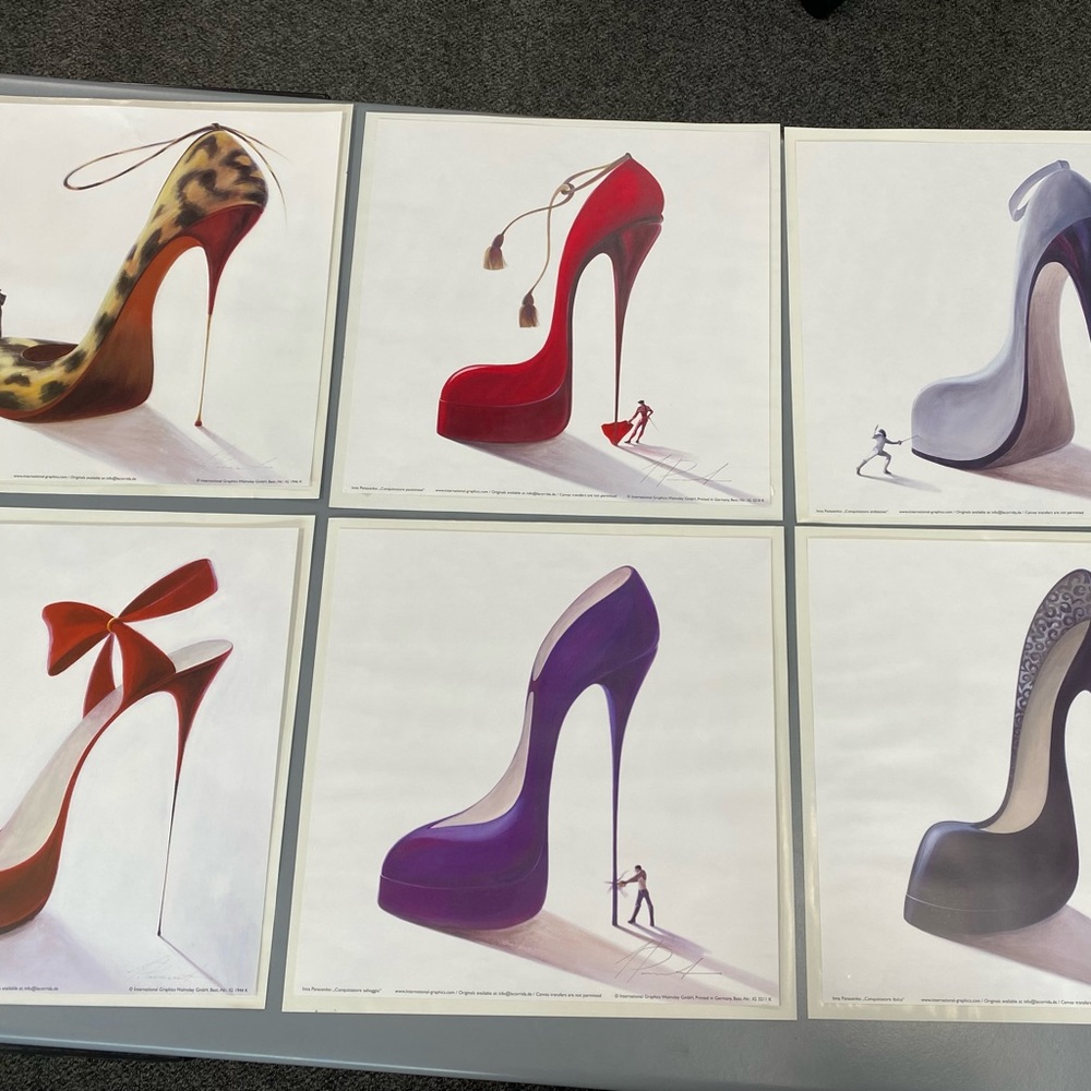Art Prints 12x12 (Set of 6)
